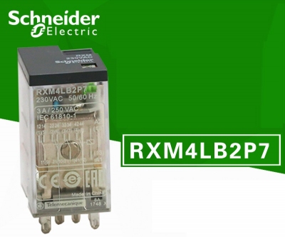 Role trung gian, Schneider relay RXM4LB2P7 AC220V 14 feet
