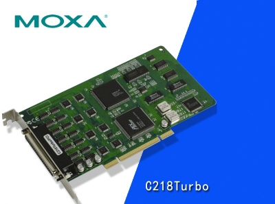 card MOXA C218TURbo/PCI 8-PORT RS-232 PCI BOARD