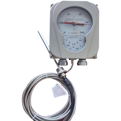 Đồng hồ đo nhiệt độ máy biến áp lực, Hangzhou Huali temperature controller BWY-802A series transformer oil level thermostat