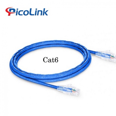 Dây nhẩy Patch Cord Cat6 1M, UTP, Picolink PL-62300-1