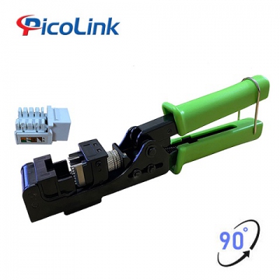 Kìm bấm nhân mạng 90 độ cao cấp bấm 8 sợi 1 lúc chính hãng PicoLink PL19190