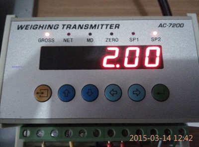 Bộ điều khiển cân, hiển thị cân Zhiheng AC-7200 material level precision weighing display volume transmitter instrument RS485 4-20mA