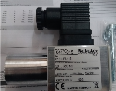 Công tắc áp suất, pressure switch BARKSDALE 8211-PL1-B8221-PL1-B8231-PL1-B8241-PL1-B8251-PL1-B8261-PL1-B