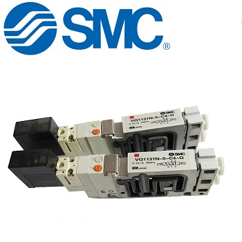 Van điện từ, SMC solenoid valve VQ1131-5-C4-Q VQ1131N-5-C6 VQ2140Y-5M-C8-Q