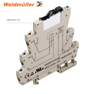 Rơle Weidmüller relay MRS 24Vdc 1CO RSS113024 8533640000