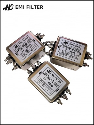 Bộ lọc emi power filter three-phase three-wire 380V CW4B-40A-S CW4B-30A-S CW4B-20A-S CW4B-10A-S CW4B-6A-S