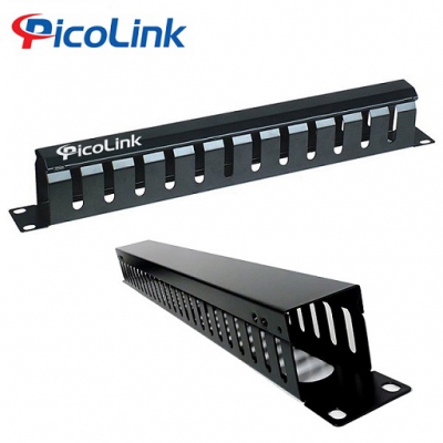 Thanh quản lý cáp ngang 1U 24 Port PicoLink PL-TQL24191U