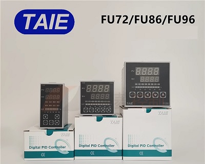 Bộ hiển thị điều khiển nhiệt độ, TAIE temperature control meter FU48/FU72/FU86/FU96 series PID regulator