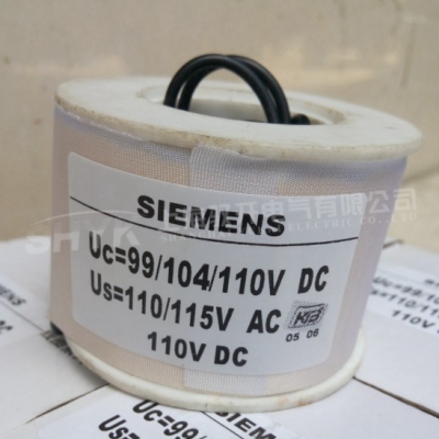 cuộn hút đóng/cắt Siemens 3TL6123 110V DC (uc=99/104 resistance 12Ω)