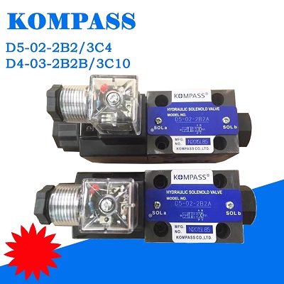 Van điện từ KOMPASS D5-02-2B2 D5-02-3C2 D5-02-3C4 D4-02-3C4 D4-02-3C6 D4-02-3C5 D5-03-2B2 D5-03-3C2